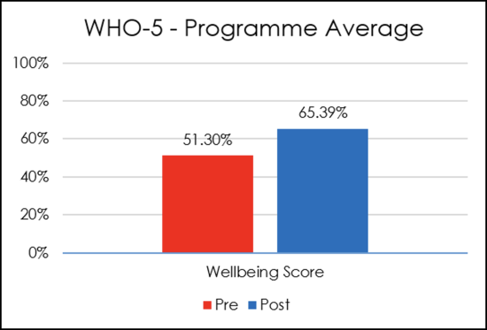 Programme average graph